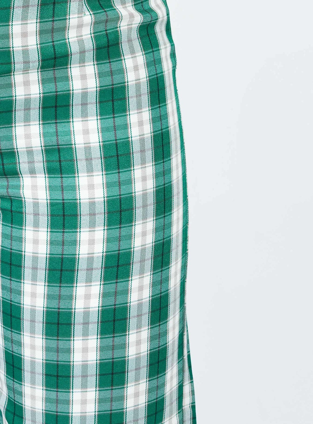 Euros Pants Green Tartan