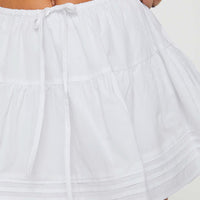 Brookson Mini Skirt White