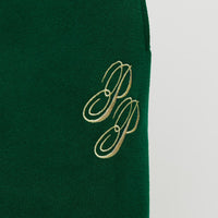 Princess Polly Track Pants Script Green / Ivory