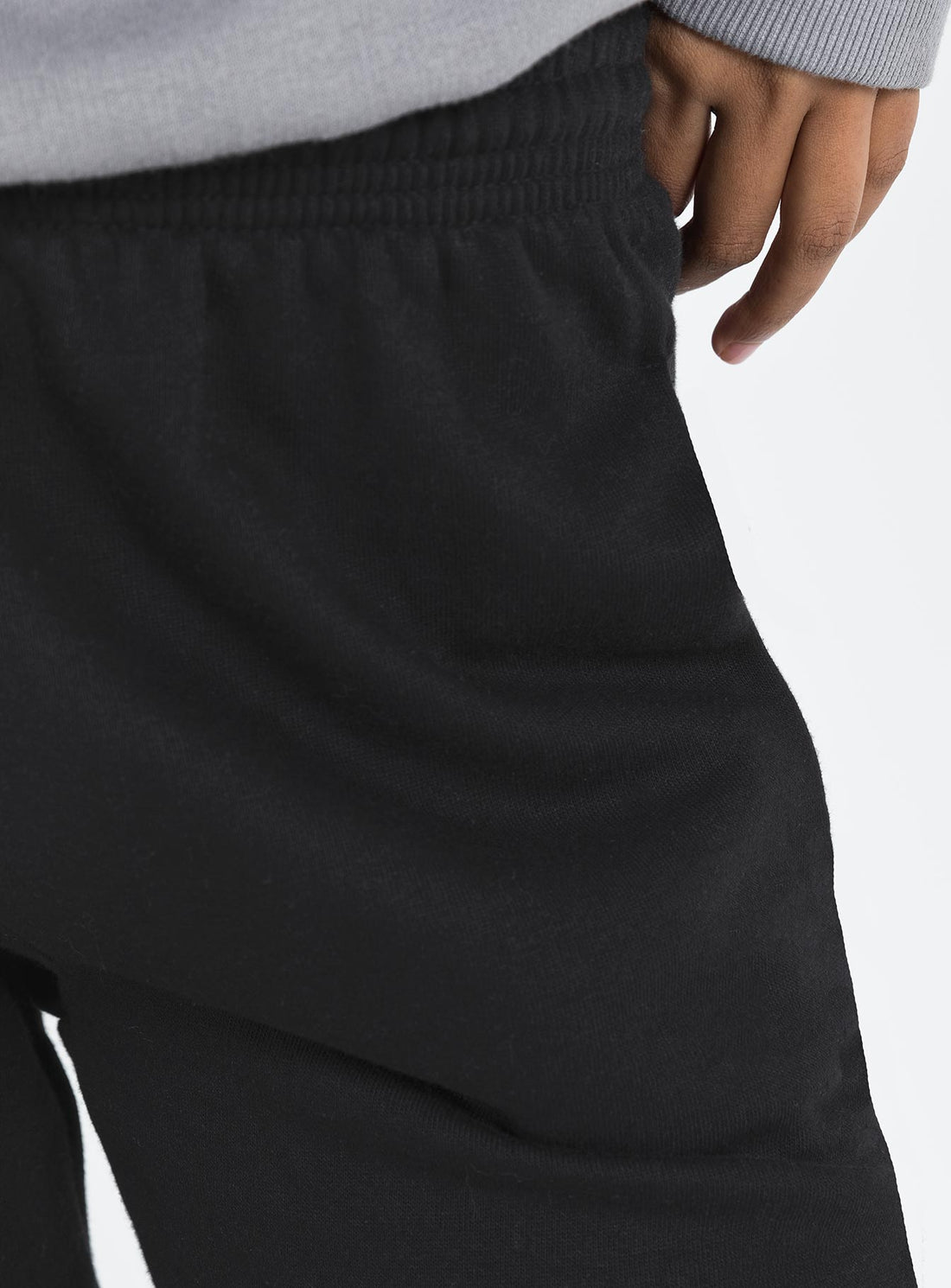 Arya Straight Leg Track Pants Black