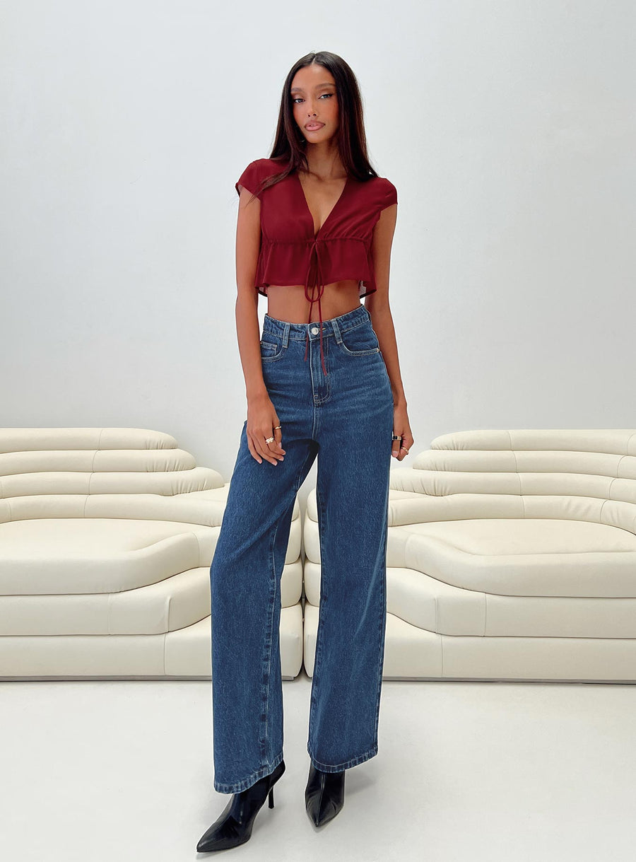 Nicolo Jeans Mid Blue Denim