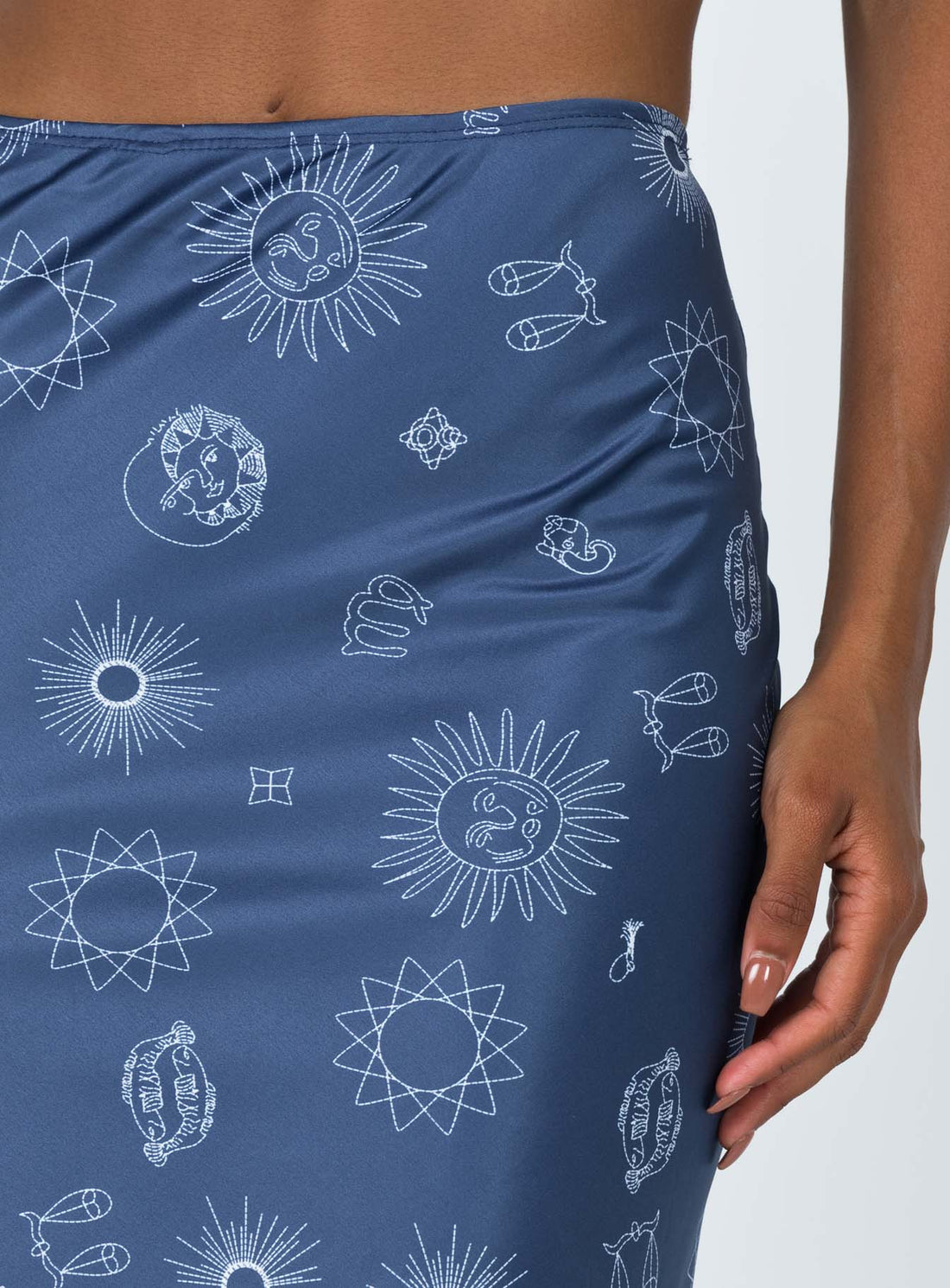 Miller Midi Skirt Blue