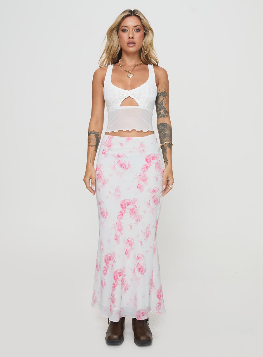 Agave Maxi Skirt Floral