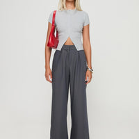 Relaxed Pants Charcoal