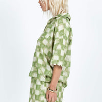 Franke Checkerboard Set Green / Beige