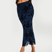 Catrina Maxi Skirt Navy