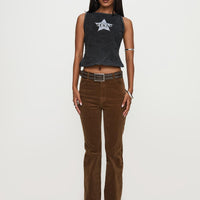 Feature Pants Brown