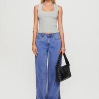 Lorinzo Low Rise Jeans Electric Blue