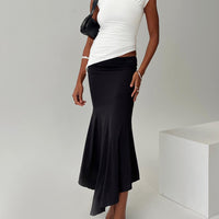 Dreamberry Maxi Skirt Black