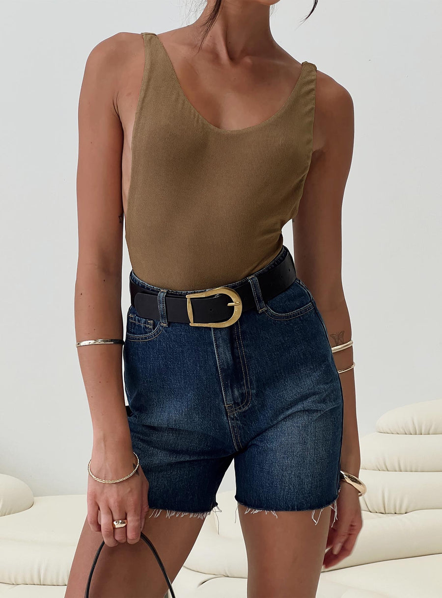 Impala Shorts Mid Wash Denim