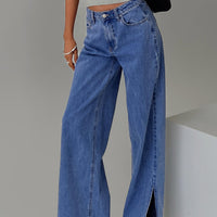 Lorinzo Low Rise Jeans Electric Blue