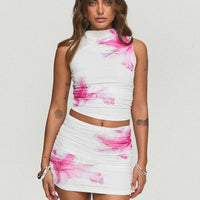 Lychee Mini Skirt Multi