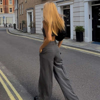 JGR & STN Bella Slouch Trouser Grey