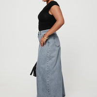 McGuane Denim Midi Skirt