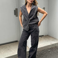 Freedom Jeans Washed Charcoal