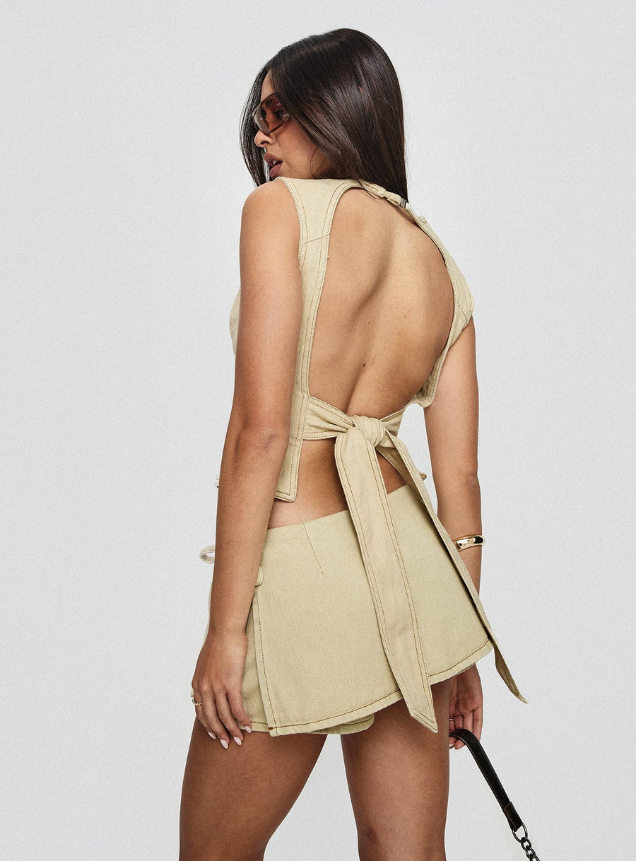 Countryside Skort Ecru