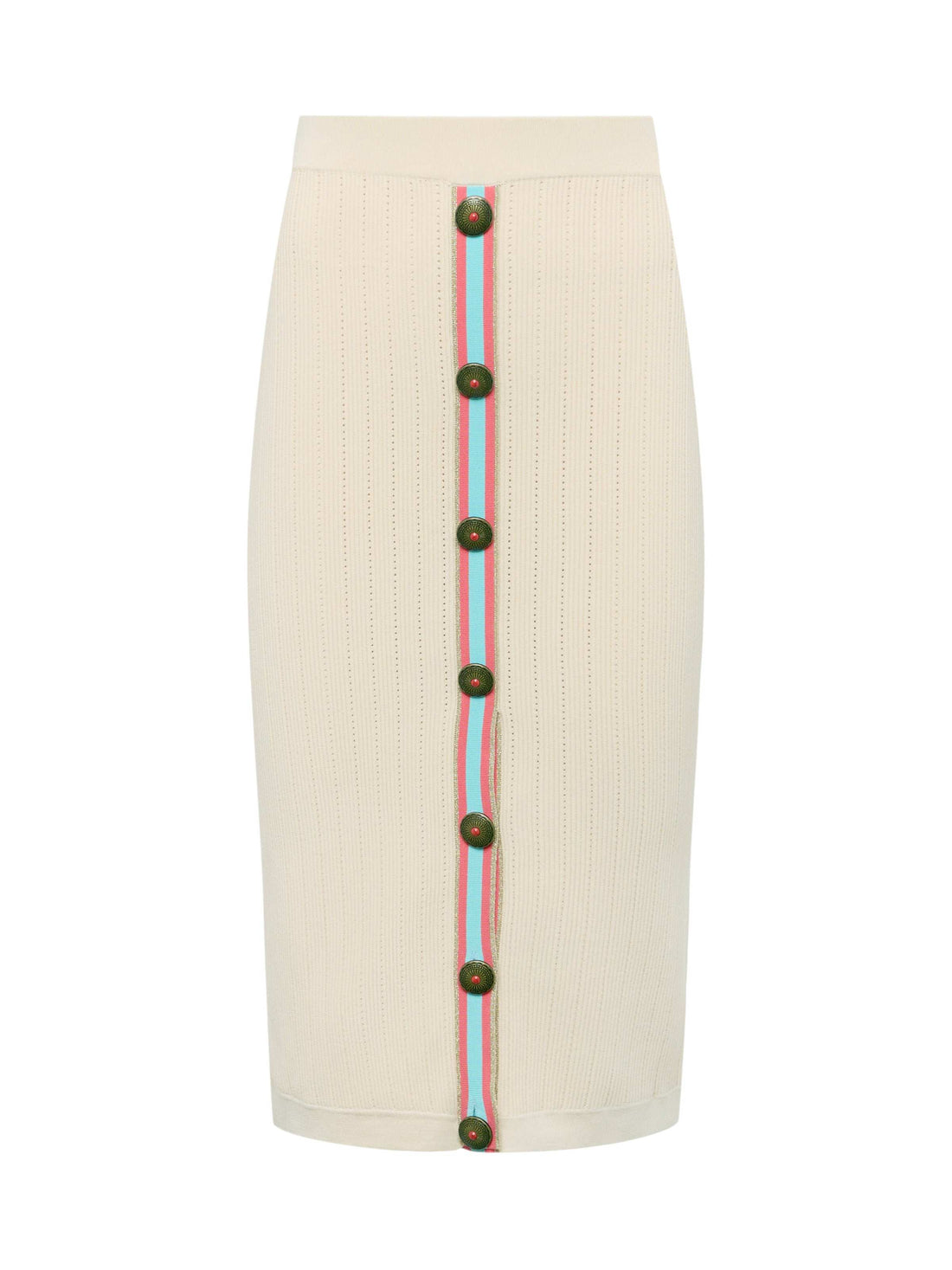 Melania Pointelle Knit Skirt