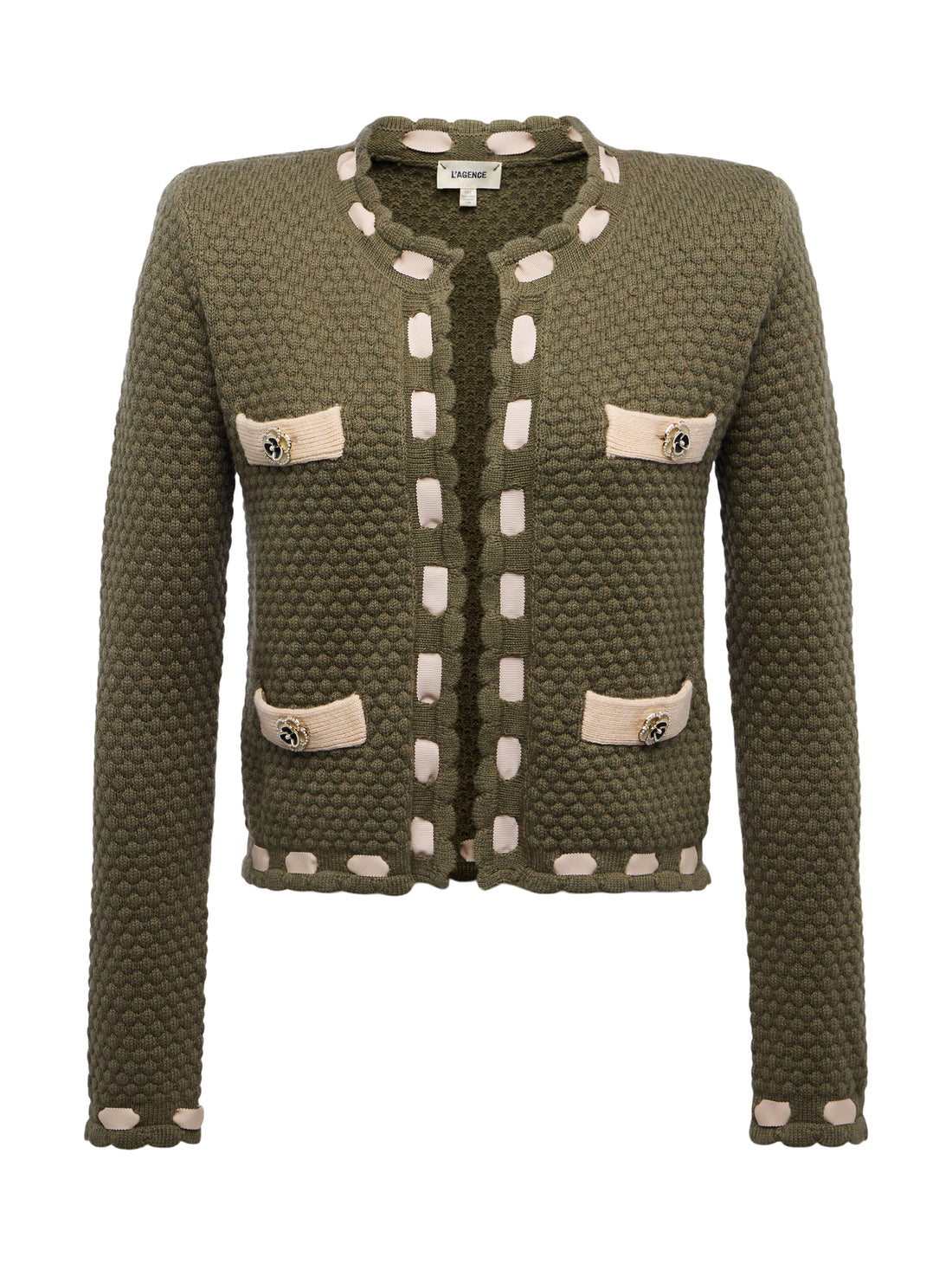Astor Contrast Trim Cardigan
