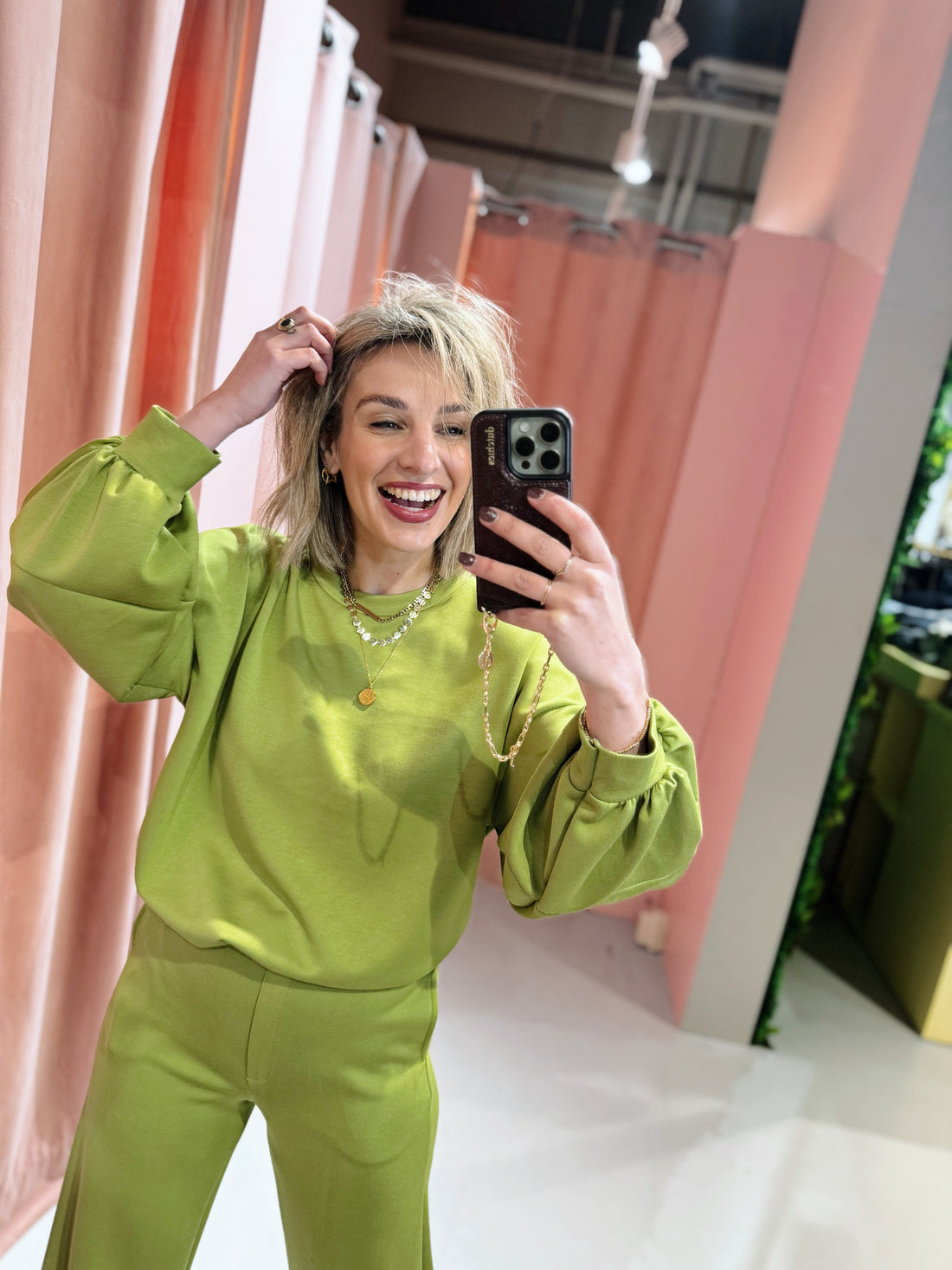 Danouk Pants - Lime Green