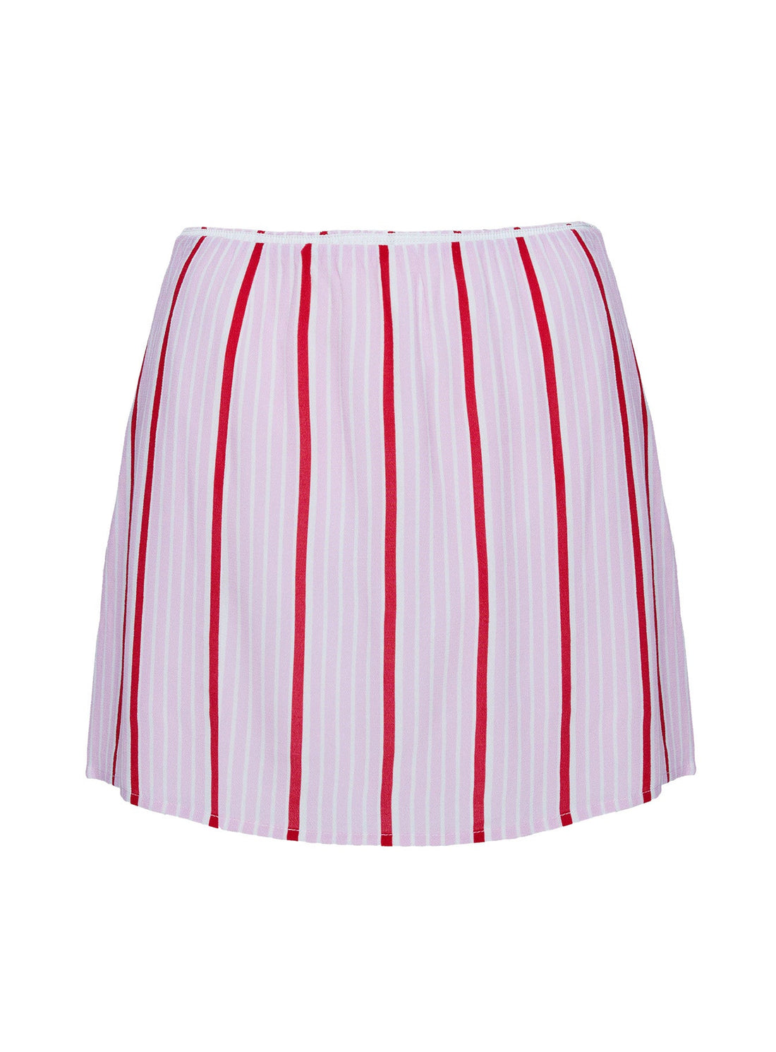 Caraliia Mini Skirt Pink / Red Stripe