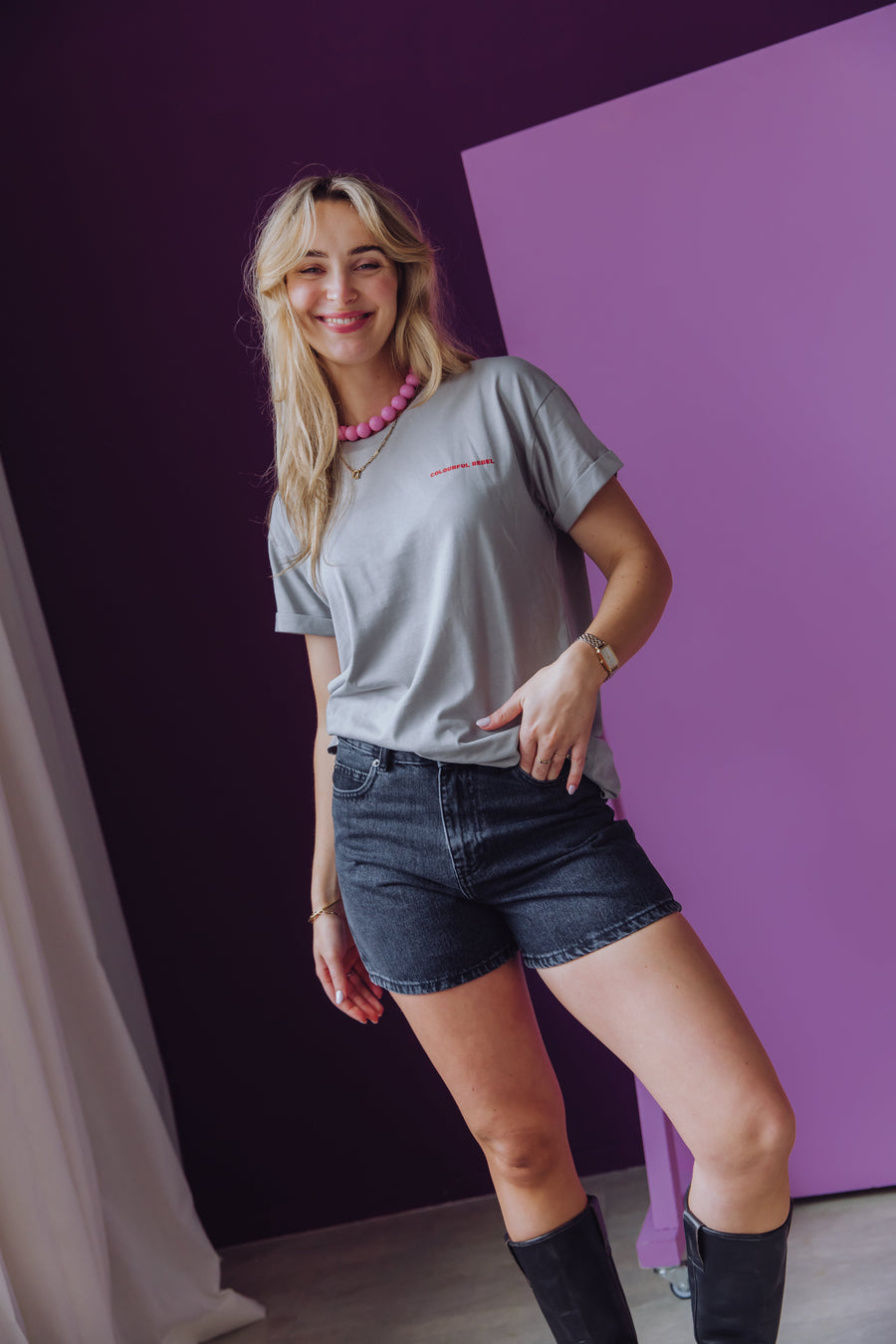 Nora Shorts - Retro Black