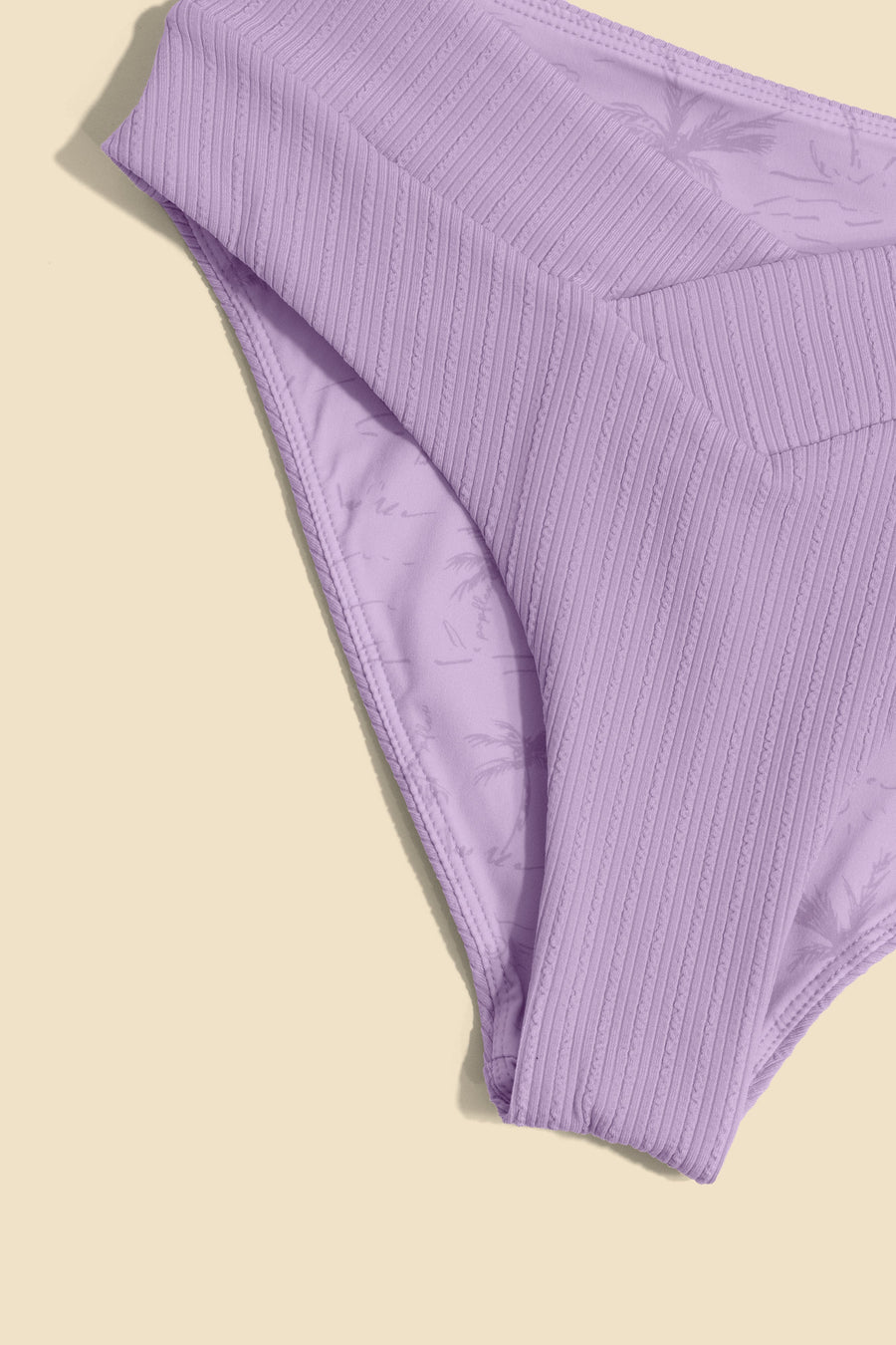 Crisscross Hourglass® Cheeky Bikini Bottoms - Lilac