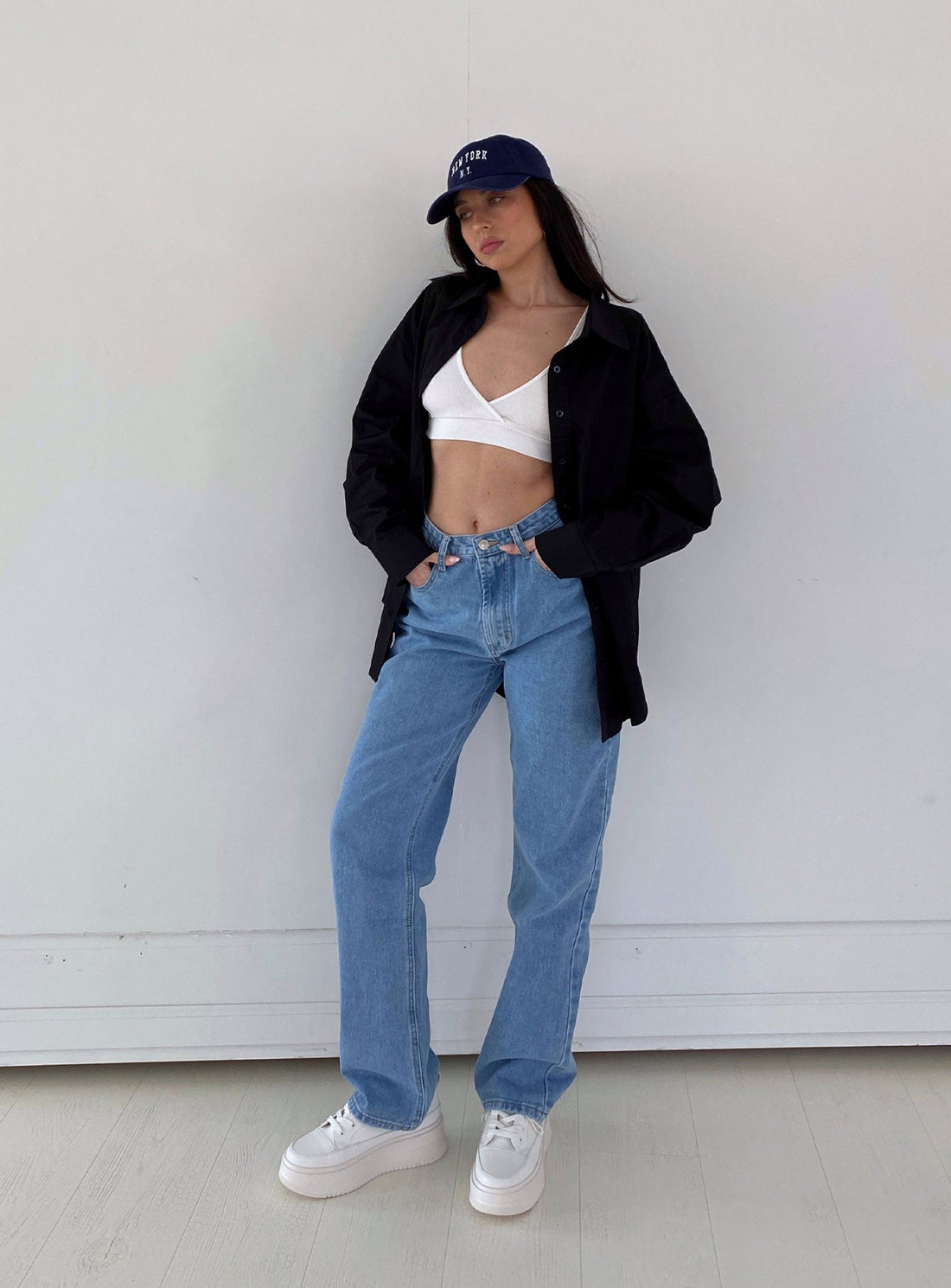 Eugene Straight Leg Denim Jeans