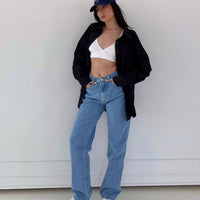 Eugene Straight Leg Denim Jeans