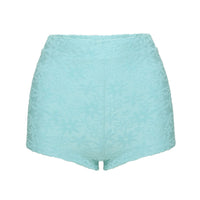 Ezrah Ribbed Shorts Blue