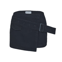 Havenwood Mini Skirt Black Denim