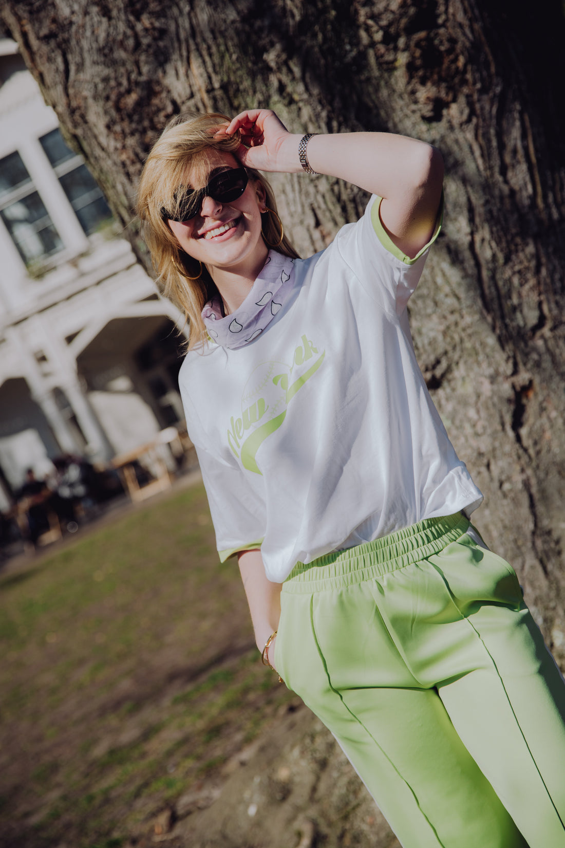 Lynn Pants - Lime