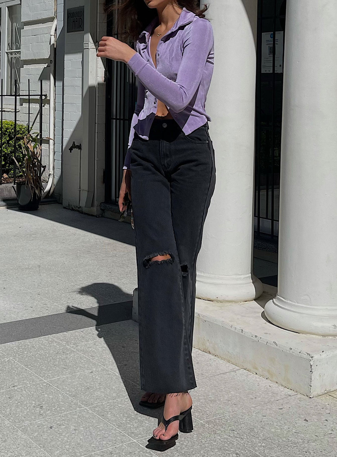 Londyn Denim Jeans Black