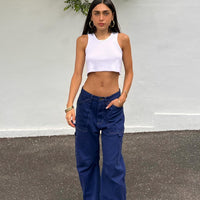 Miami Vice Pants Dark Denim