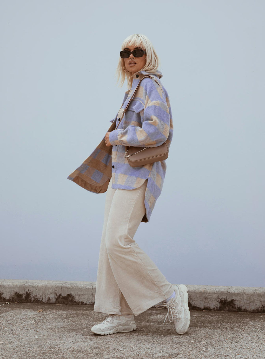 Motel Obeli Trouser Rib Cream