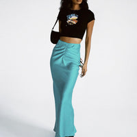 Medika Midi Skirt Teal