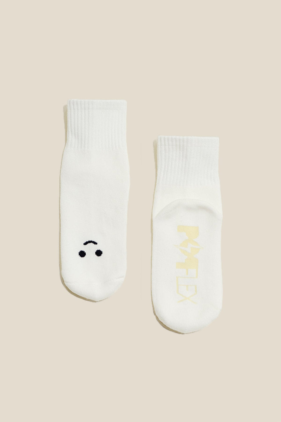 Mixed Emotions Crew Socks - Happy Face