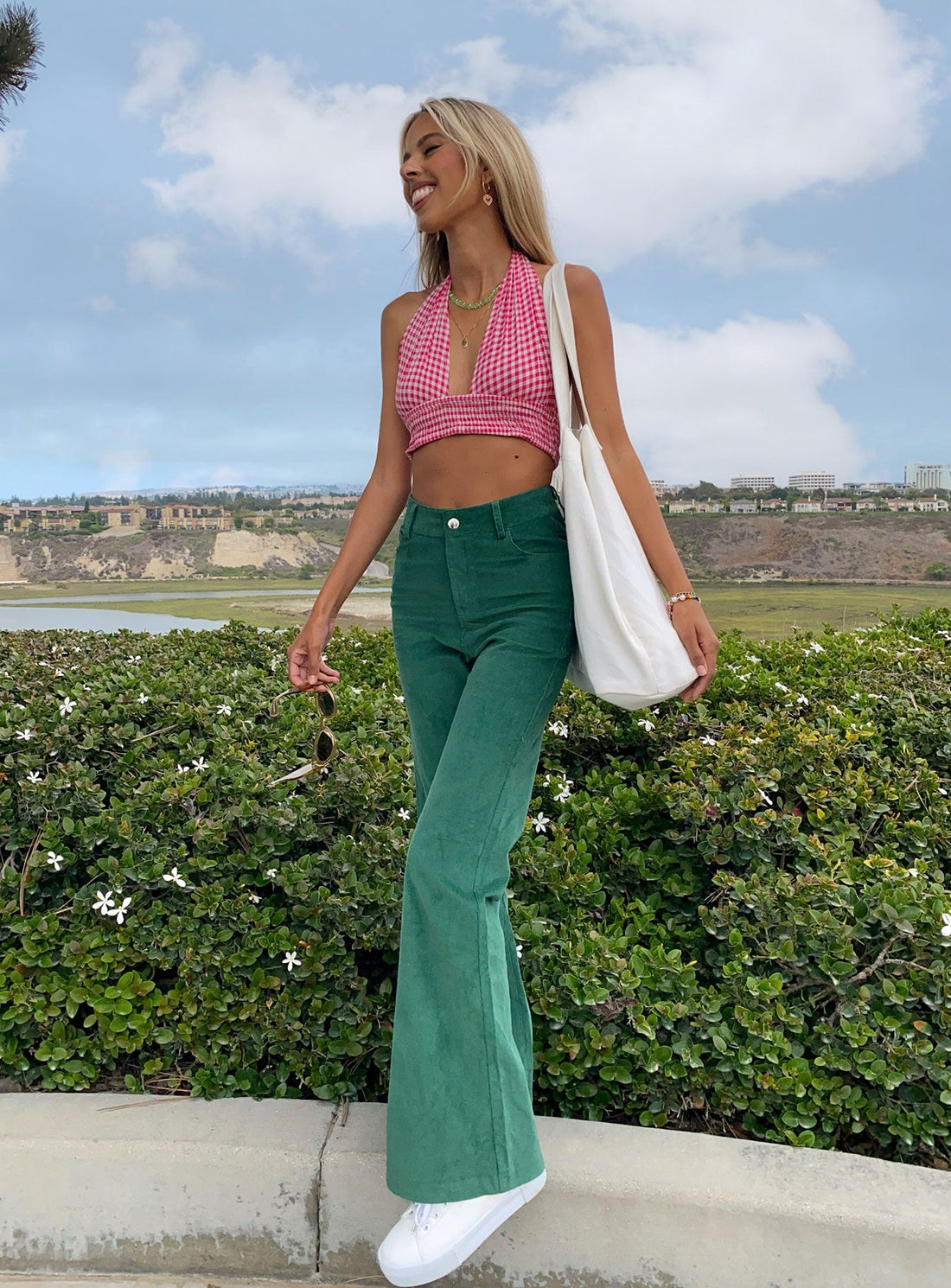 Nadia Pants Green
