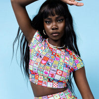 Pixel Mania Mini Skirt Multi