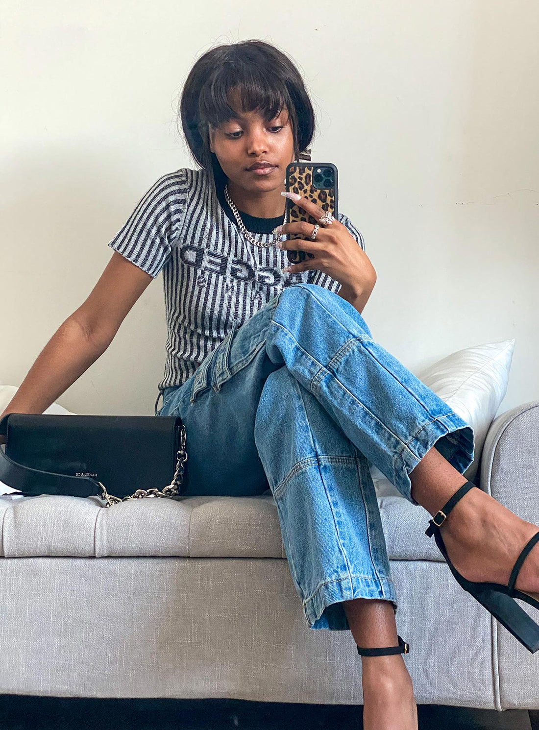 The Stacey Jeans Denim Blue